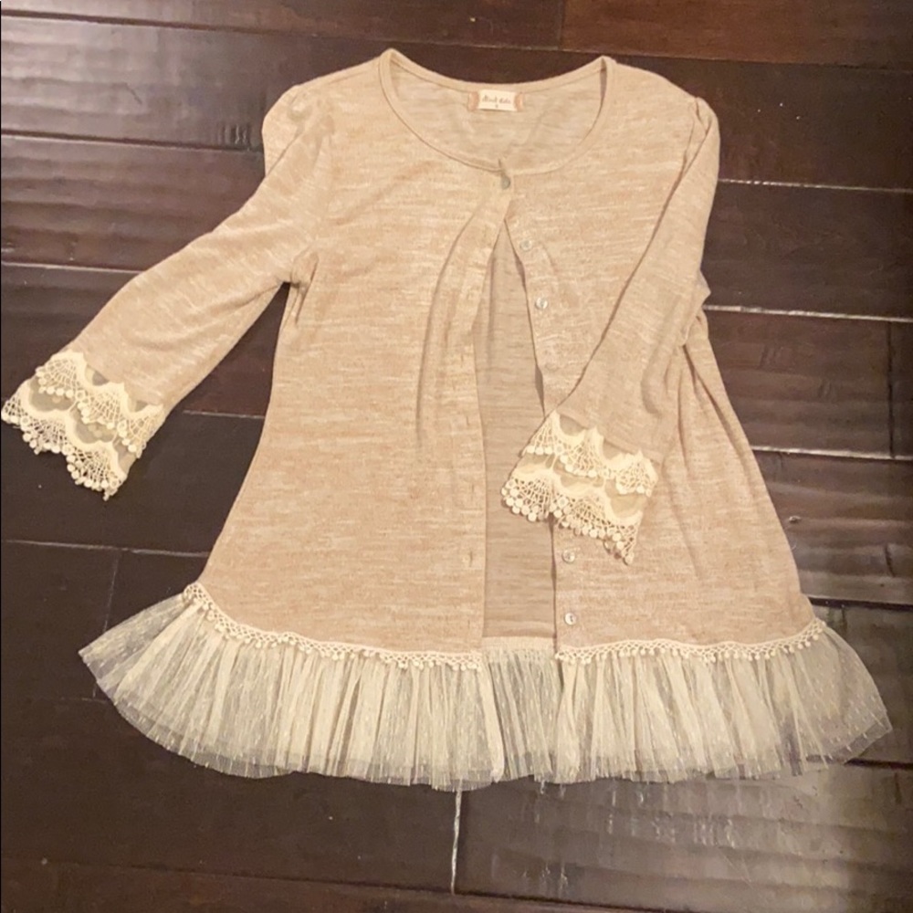 Lace cardigan